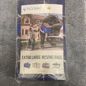 Blue Travel Luggage Bag Extra Large